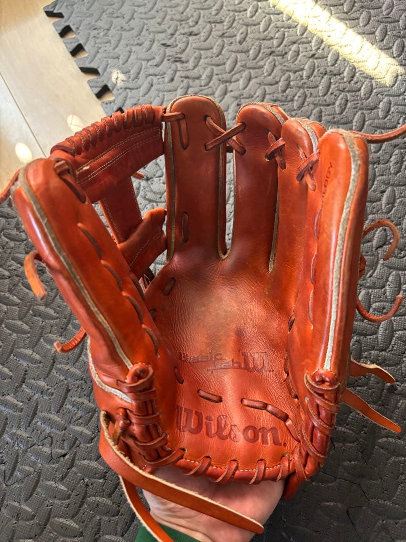 じぇりー　ウイルソン　Wilson 87型　即戦力　軟式グラブ