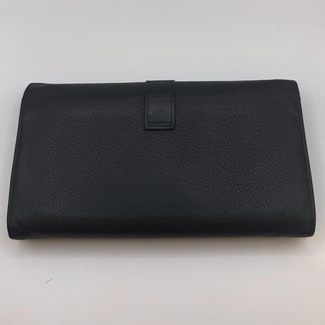 SAINT LAURENT サンローラン　フラップウォレット　長財布　レザー