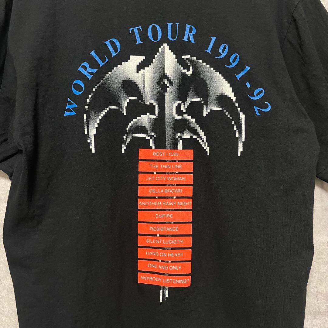 90s queensryche USA製 ワールドツアーTシャツ GIANT