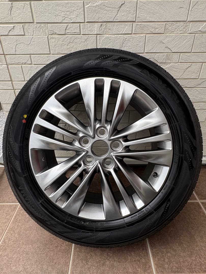40系アルファード純正18インチ新車外しタイヤホイールヴェルファイア対応ノーマル