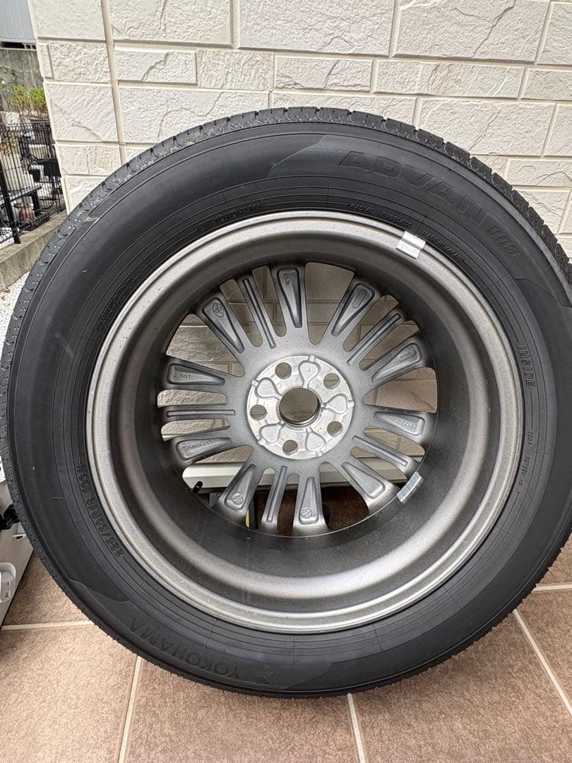 40系アルファード純正18インチ新車外しタイヤホイールヴェルファイア対応ノーマル