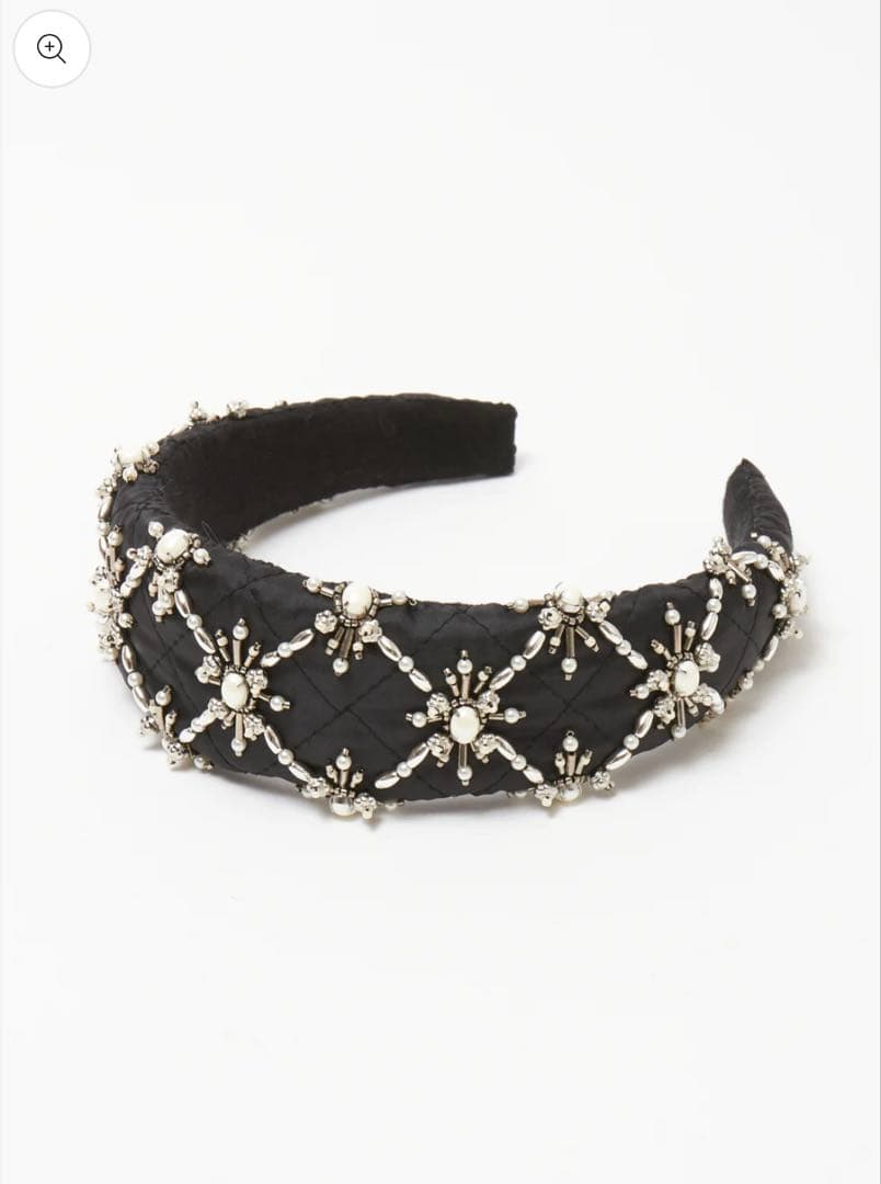 【tanakadaisuke】 White pearl hair band