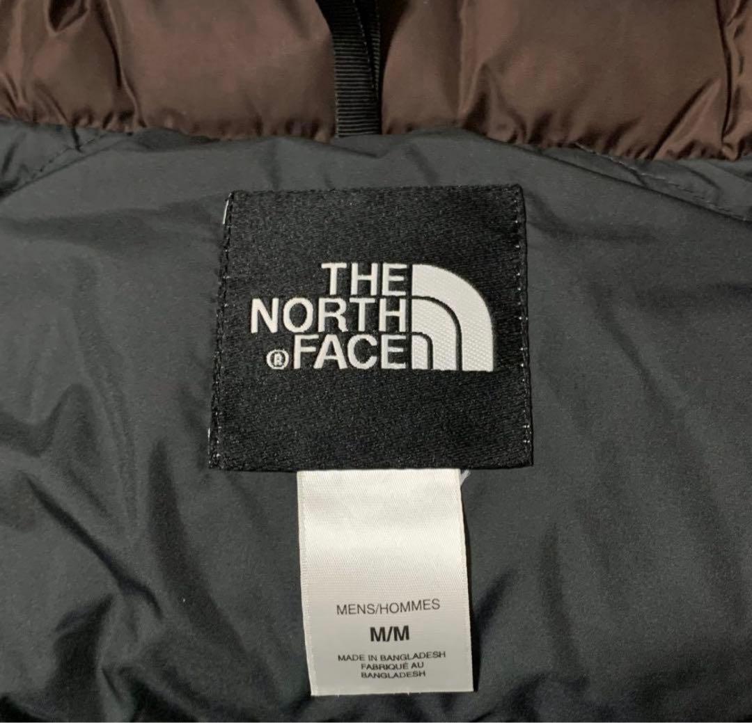 k*.様 極美品　ヌプシ　ノースフェイス　センターロゴ　ブラウン　US 700