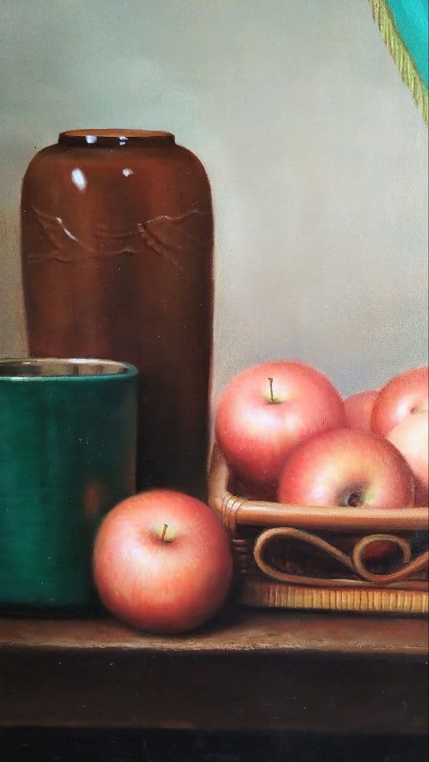 人見友紀　伝説の逃亡画家　油彩画　油絵　静物画