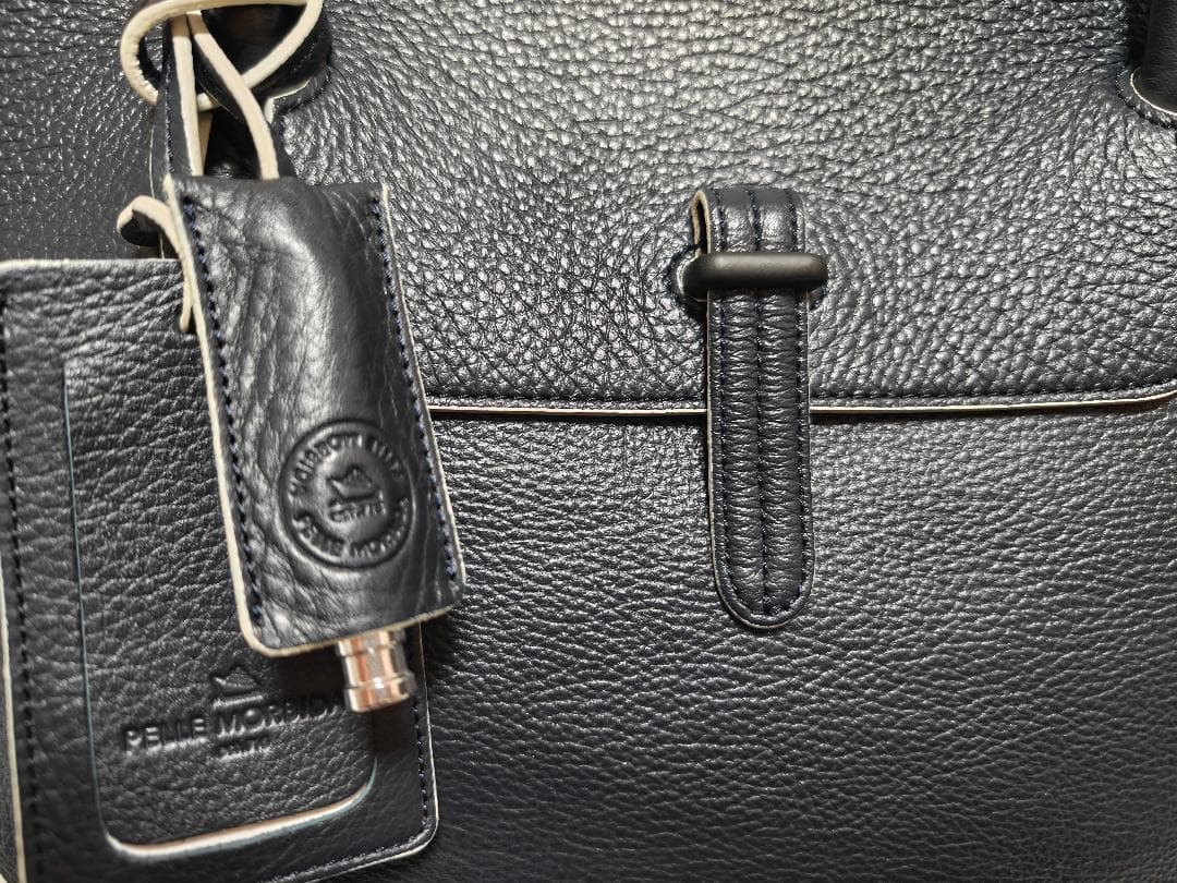 未使用品 ペッレモルビダ MB055A フラップトートバッグ ビジネスバッグ