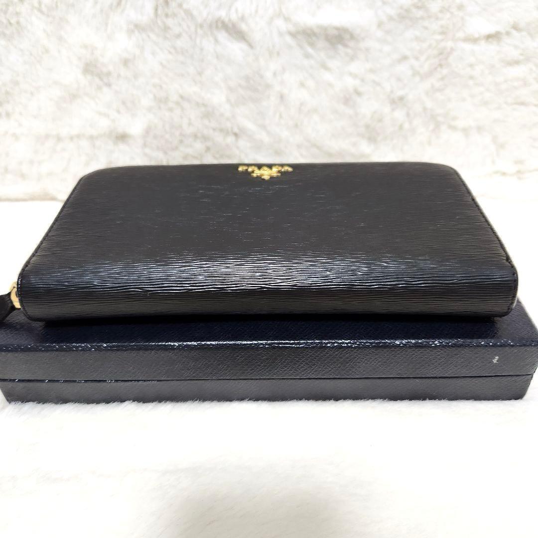 ✨極美品　付属品完備✨プラダ　長財布　ラウンドファスナー　ヴィッテロムーブ　黒