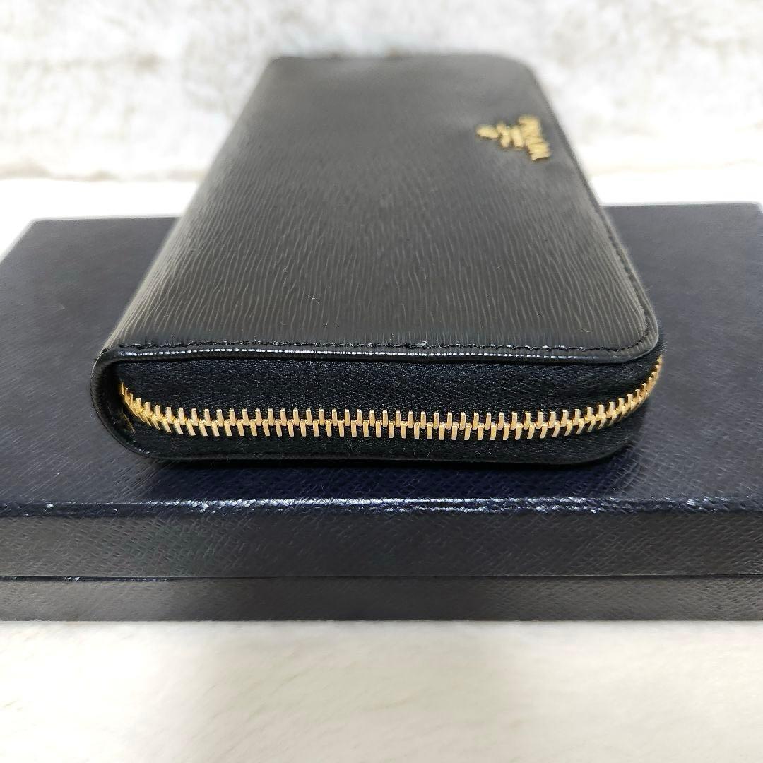 ✨極美品　付属品完備✨プラダ　長財布　ラウンドファスナー　ヴィッテロムーブ　黒
