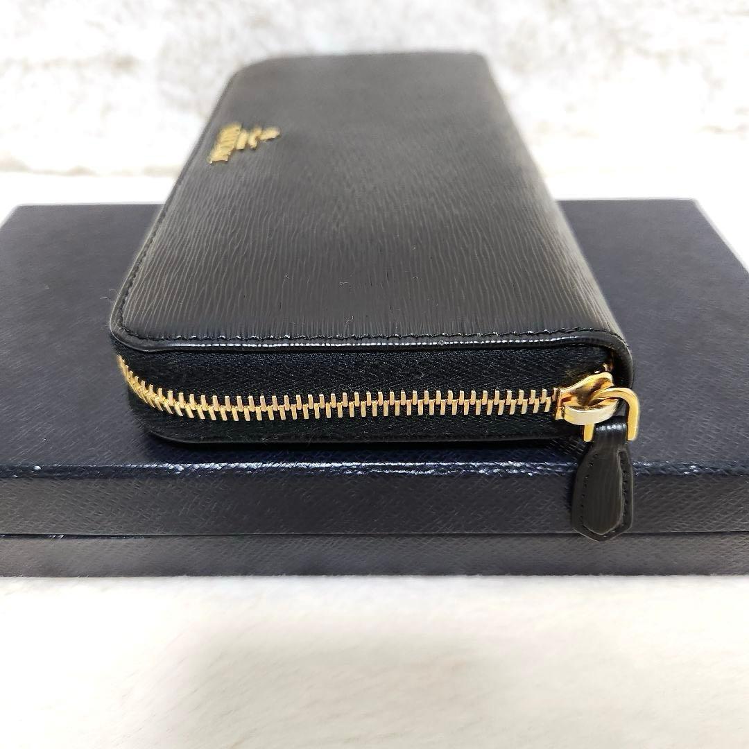 ✨極美品　付属品完備✨プラダ　長財布　ラウンドファスナー　ヴィッテロムーブ　黒