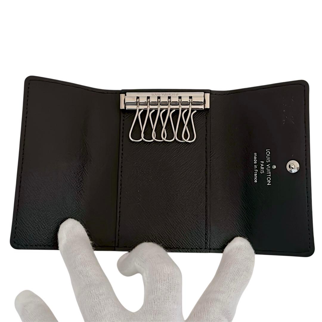 ルイヴィトン　キーケース　ダミエグラフィット　6連　ミュルティクレ6