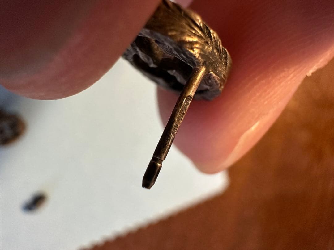 GUCCI　グッチ　ピアス　インターロッキング　GGロゴ