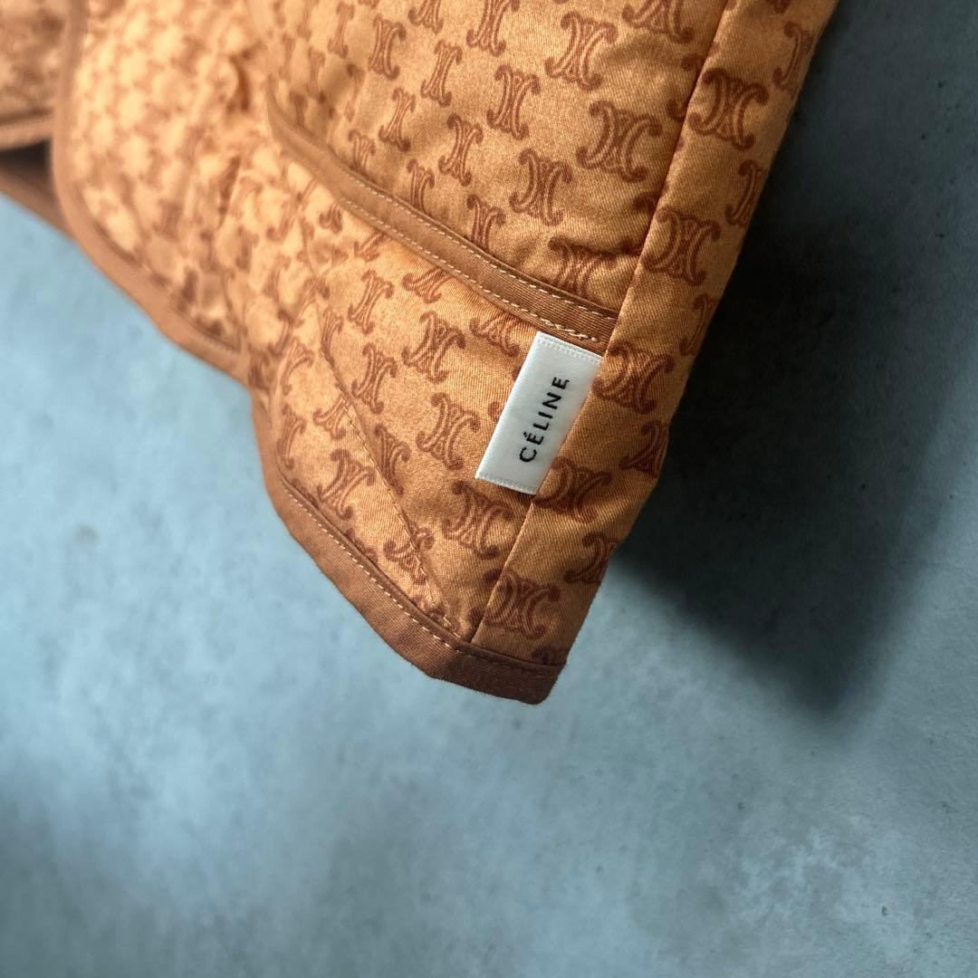 未使用タグ付CELINE マカダム トリオンフ 西川ダウン ベスト ルームウェア