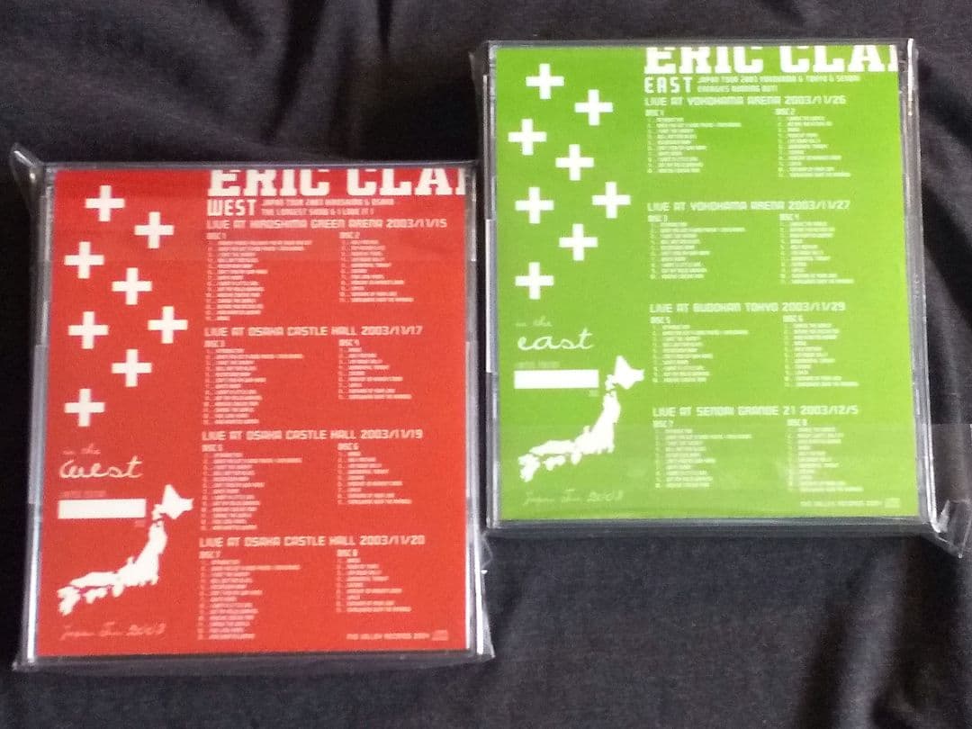 洋楽 Eric Clapton - In The East & West 2003