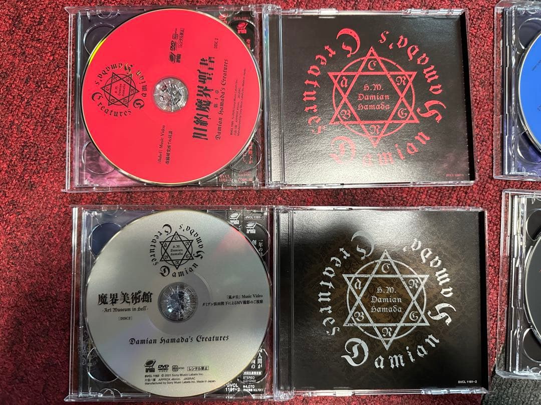 Damian hamada's Creatures セット 初回盤 おまけ付き