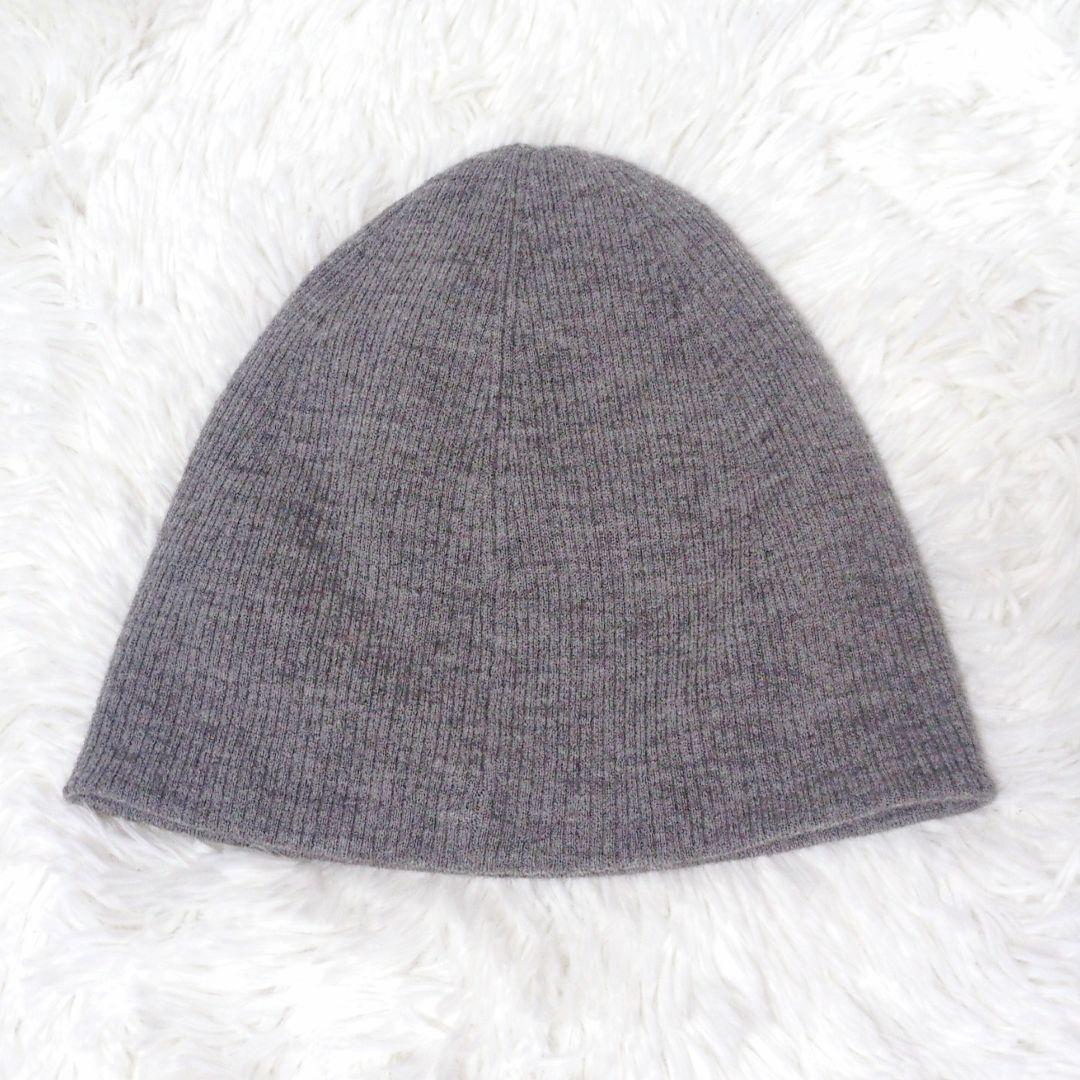 2025年 完売品✨AP STUDIO ソフトリブビーニー ニット帽 グレー