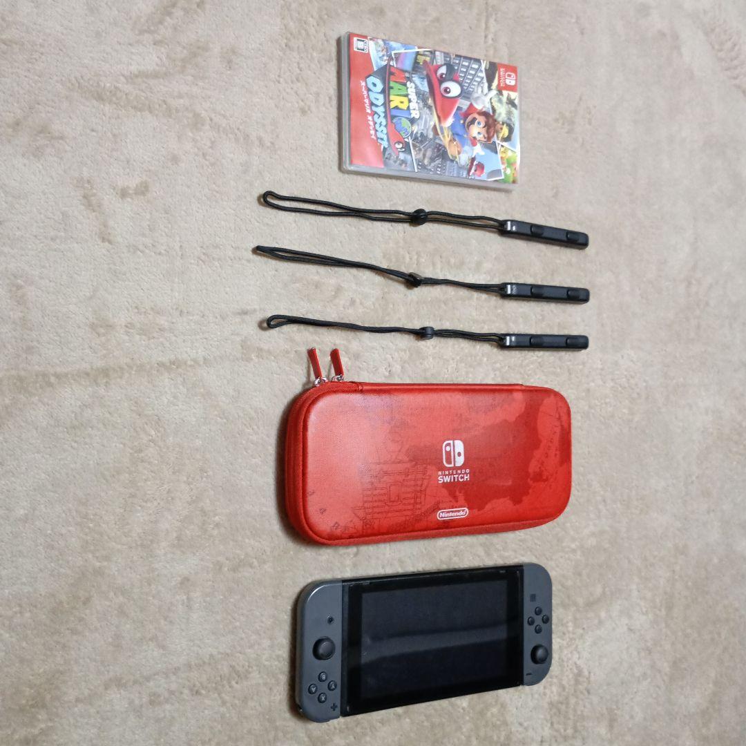 Nintendo Switch グレー 本体 ゲームソフト付き