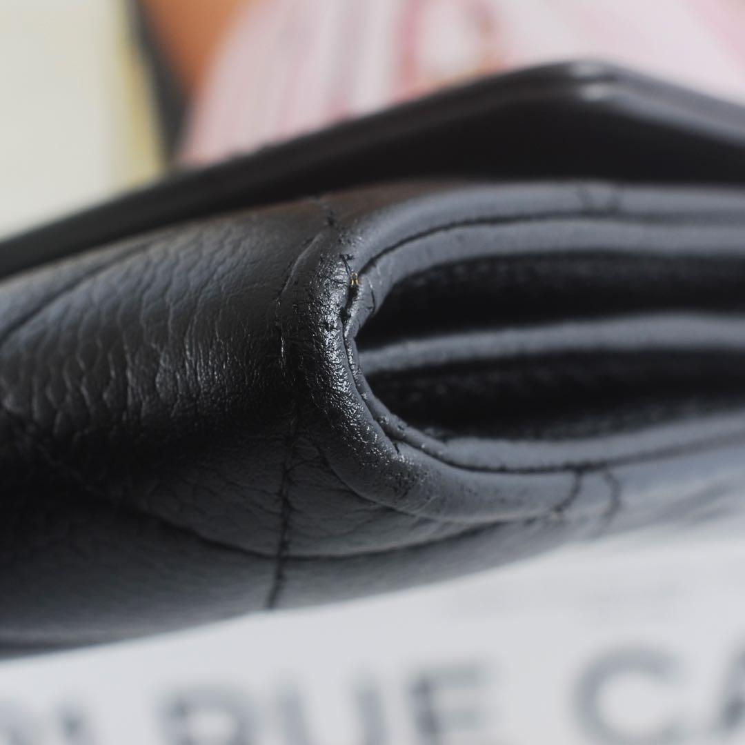 CHANEL＊シャネル＊キャビアスキン＊マトラッセ＊長財布＊フラップウォレット＊