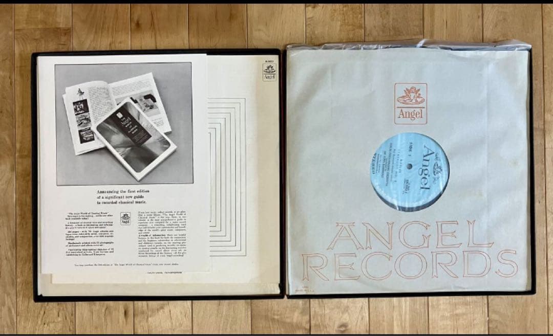 稀少名盤LPマーラー「交響曲第9番」バルビローリ指揮ベルリンpo.米Angel盤