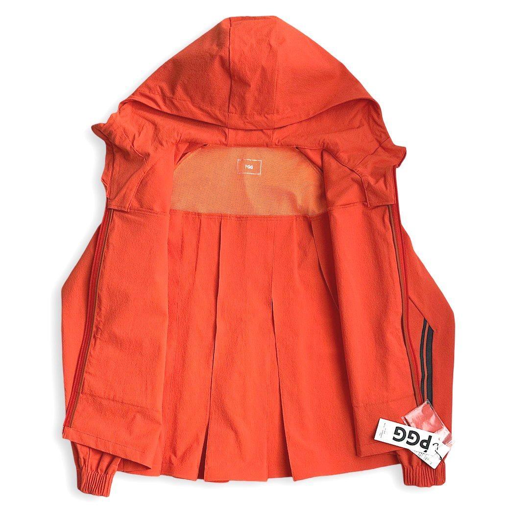 561 PGG レディースアウター ジップアップブルゾン パーカー オレンジ 0