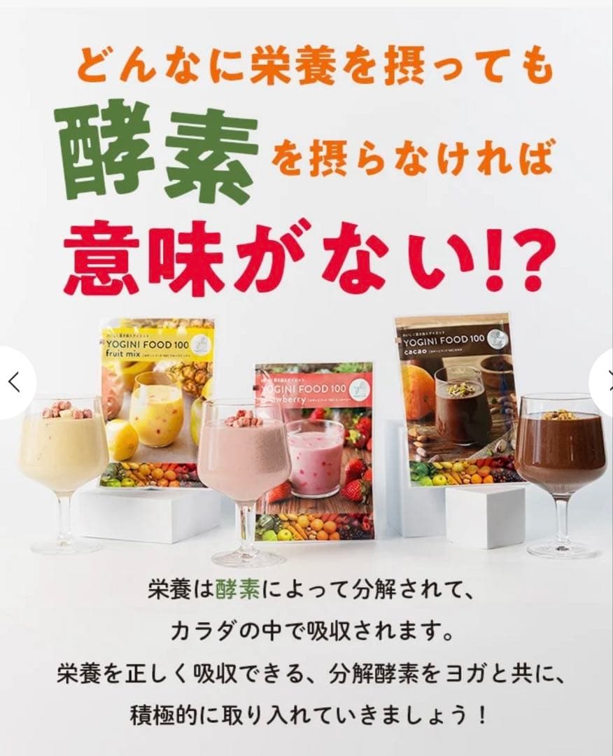 ヨギーニフード＜カカオ＞ 15袋YOGINI FOOD 100 cacao