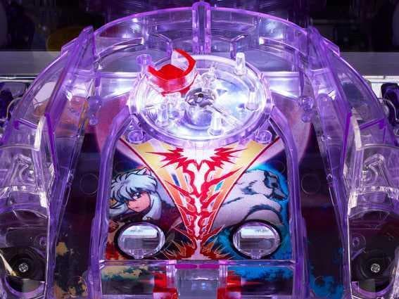 P犬夜叉2 パチンコ 実機【1/319】循環加工　ジャンク品