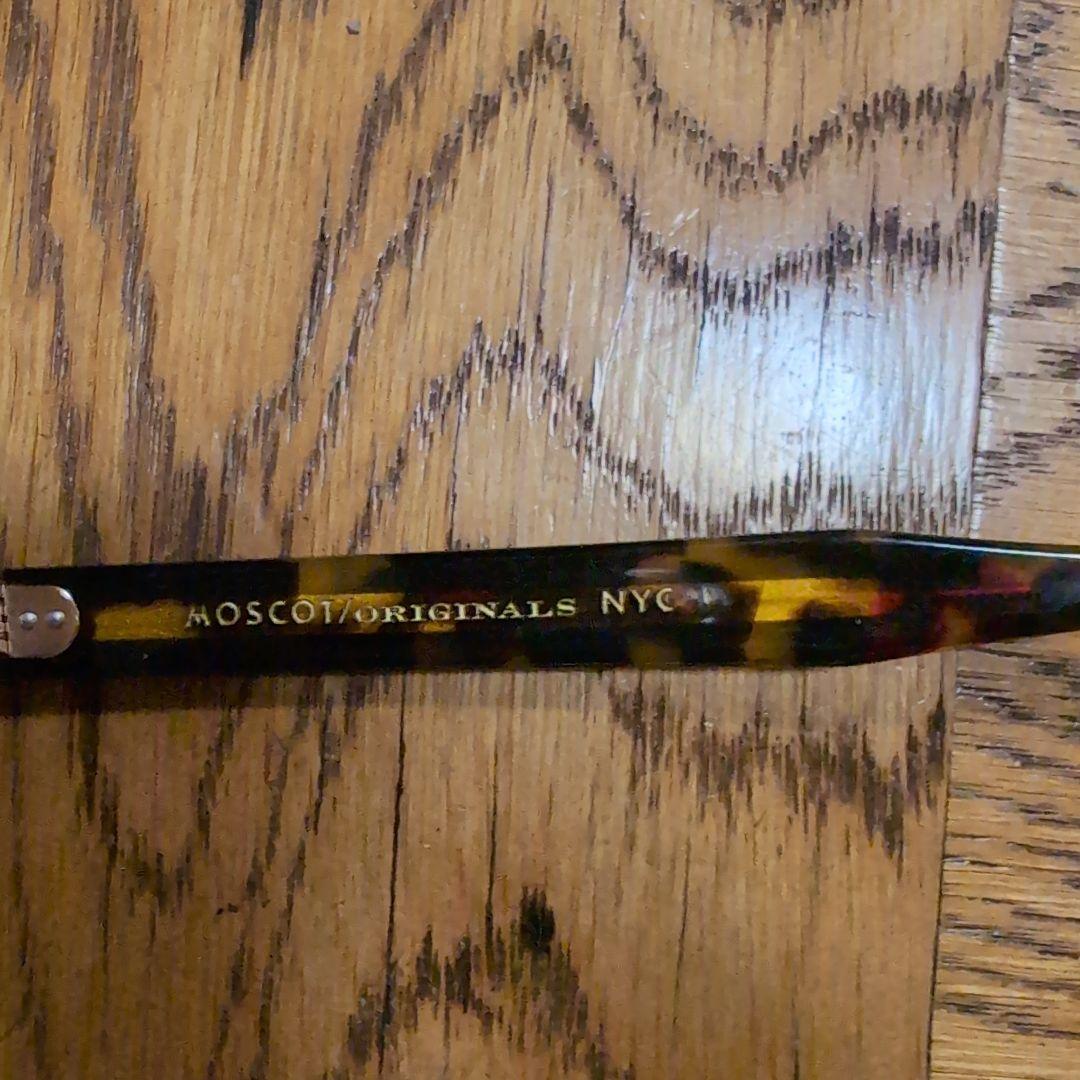 MOSCOT ジャパンリミテッド　レムトッシュオリーブグリーン ×べっ甲柄　眼鏡