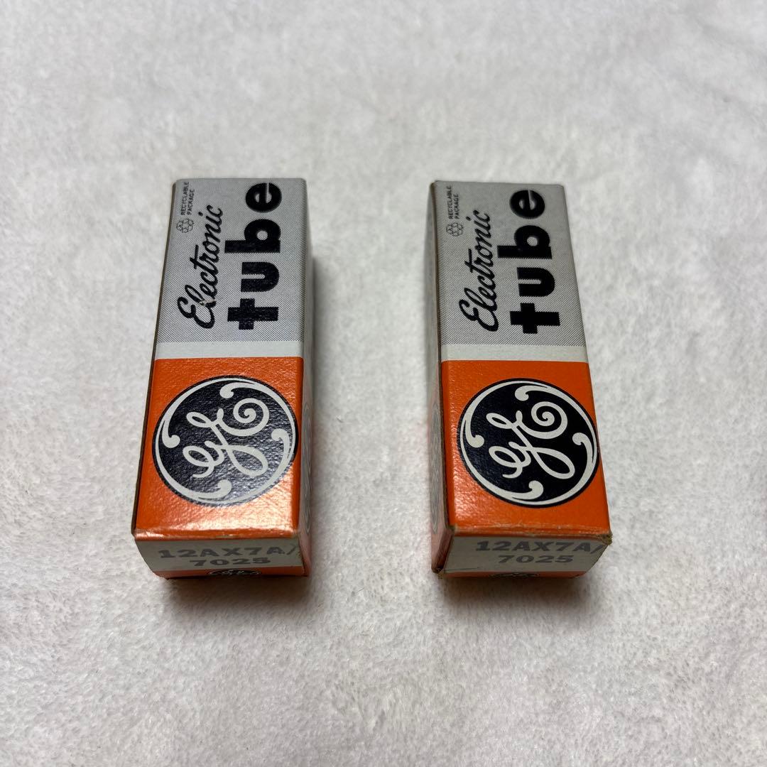 GE 12AX7A 7025 真空管　2本