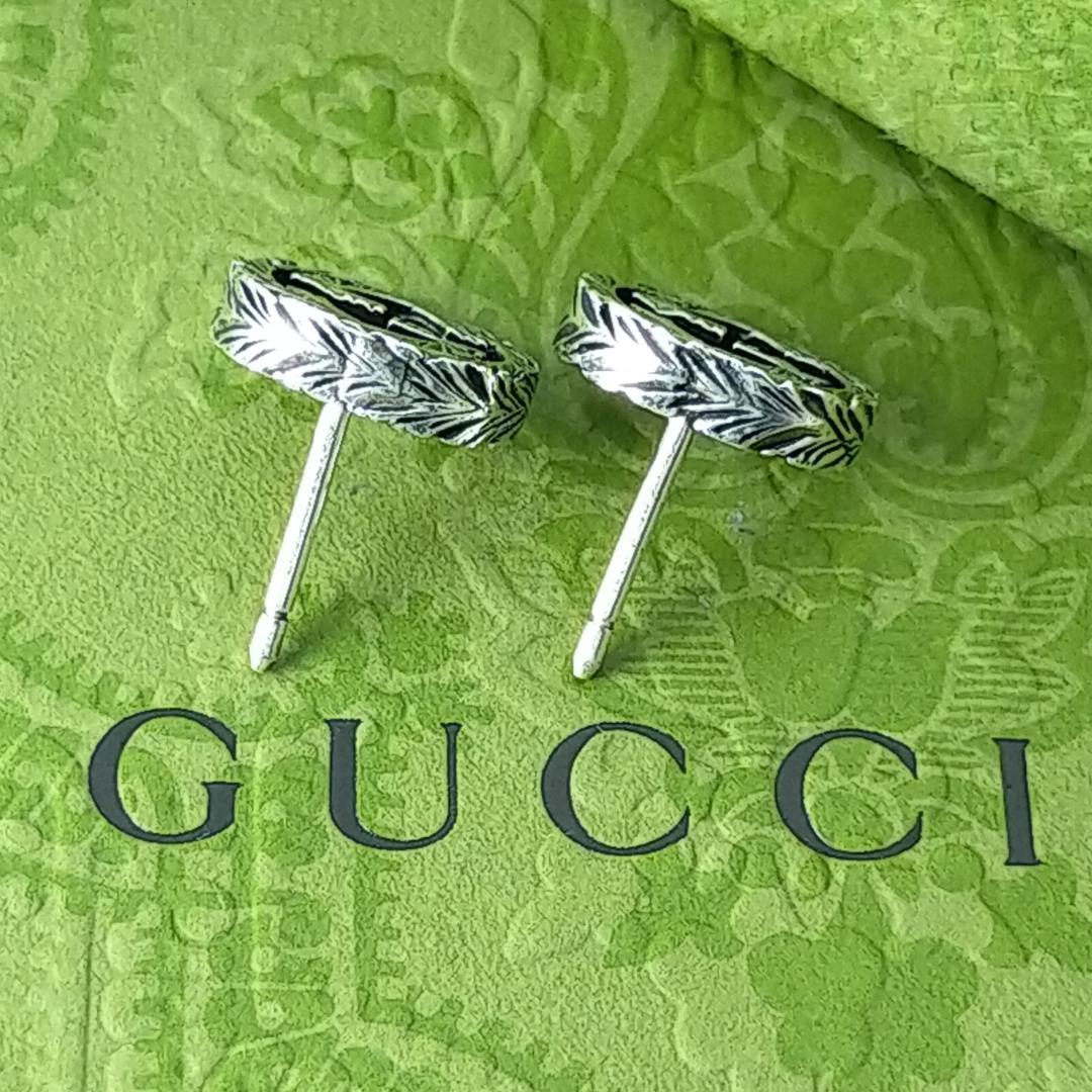 ★SALE★【GUCCI】インターロッキング　　G　アラベスク　ピアス　1458
