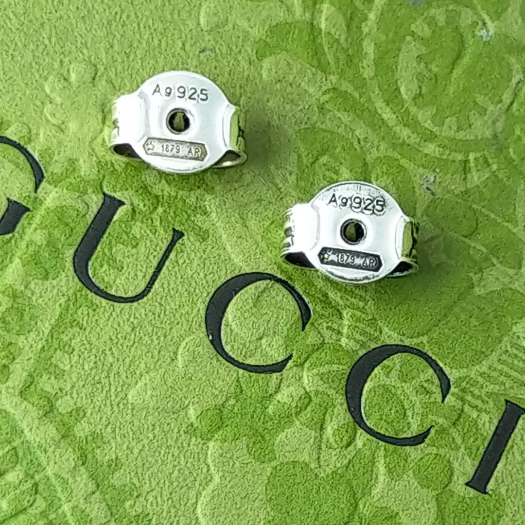 ★SALE★【GUCCI】インターロッキング　　G　アラベスク　ピアス　1458