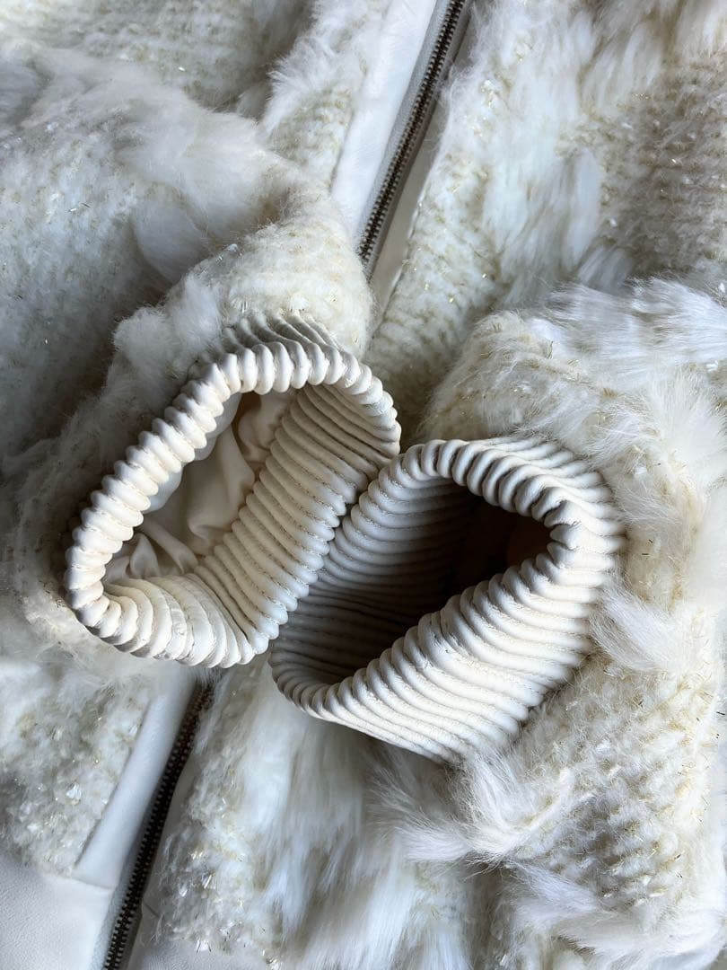 GRACECONTINENTAL ファーツイードジャケット 仲里依紗さん着用