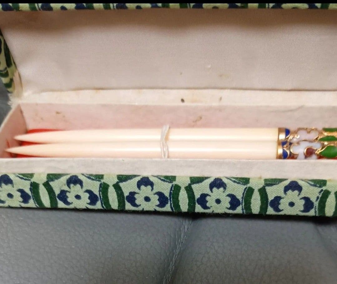 未使用 箸 1膳セット ケース付き 骨董価値商品