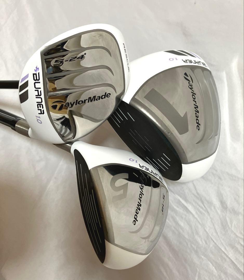 【美品】TaylorMade テーラーメイド BURNER 1.0 レディース