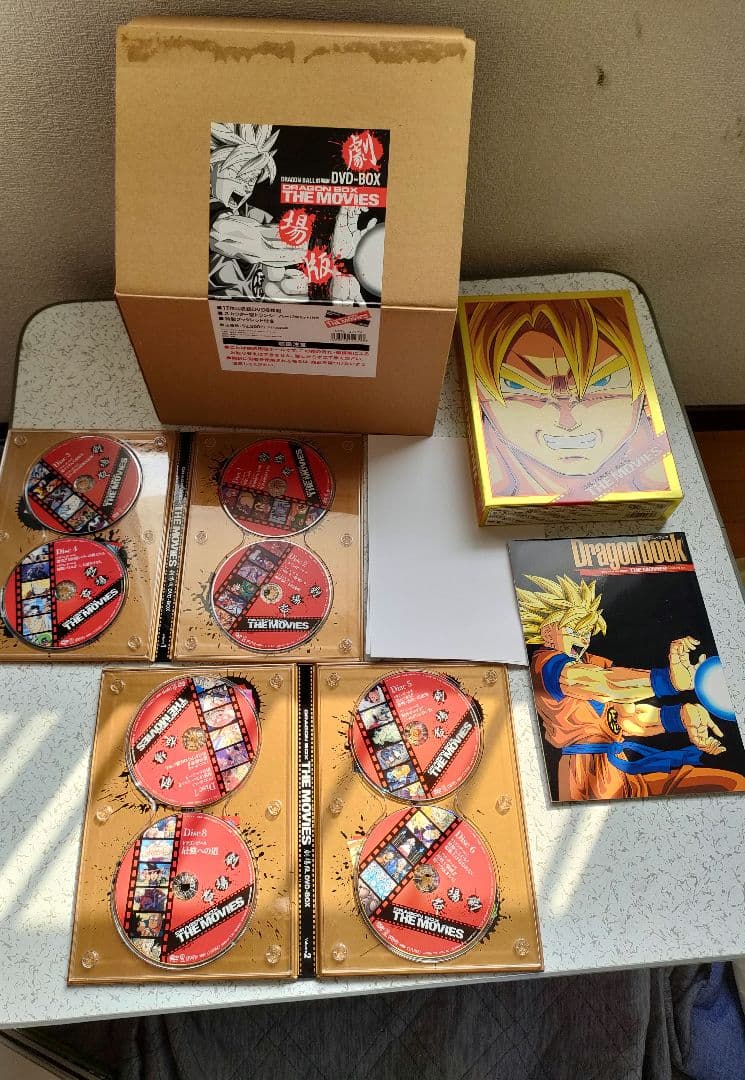 ドラゴンボールZ THE MOVIES DVDボックス +劇場版4作品