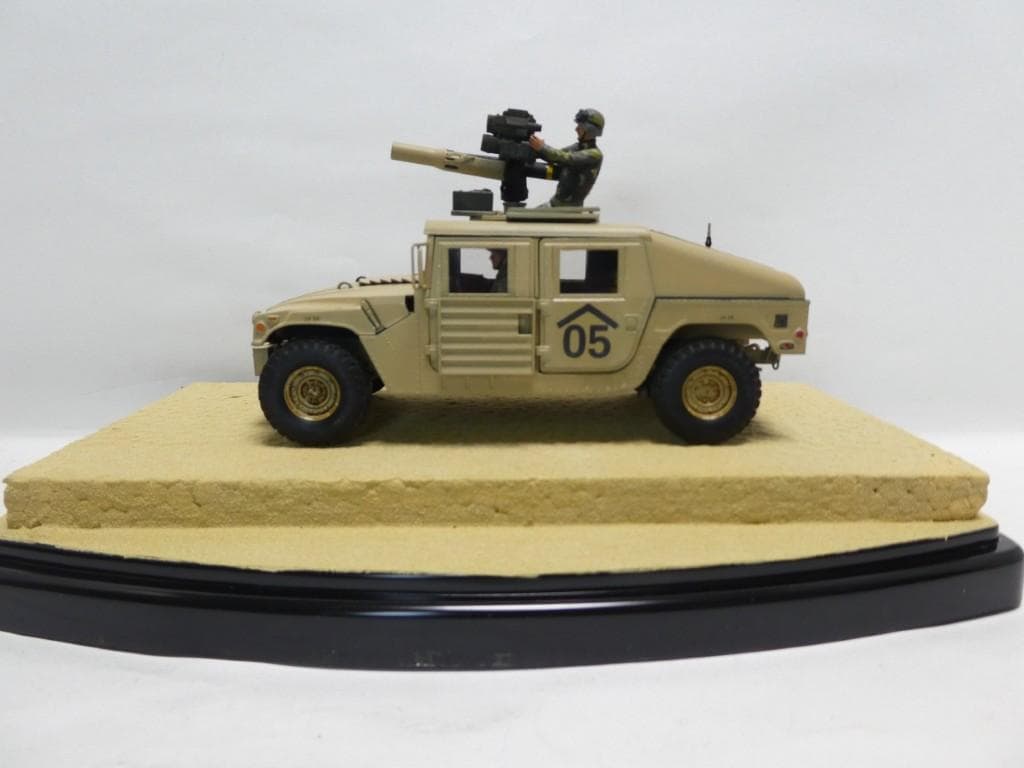 タミヤ　1/35　アメリカ陸軍 ハンビー TOW ミサイルキャリヤー　完成品
