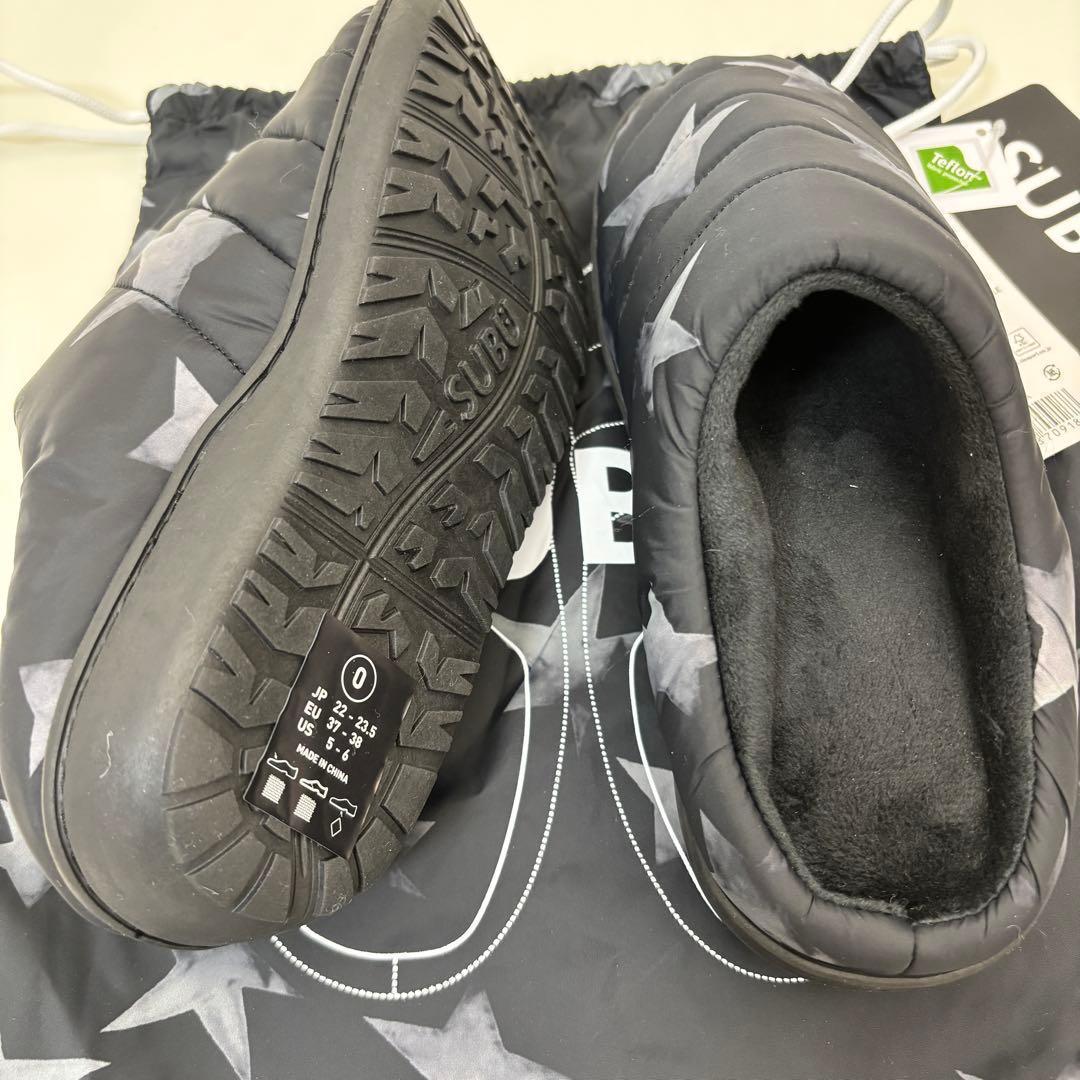 韓国限定 SUBU ダウン スリッパ 　サンダル スター 星 Star