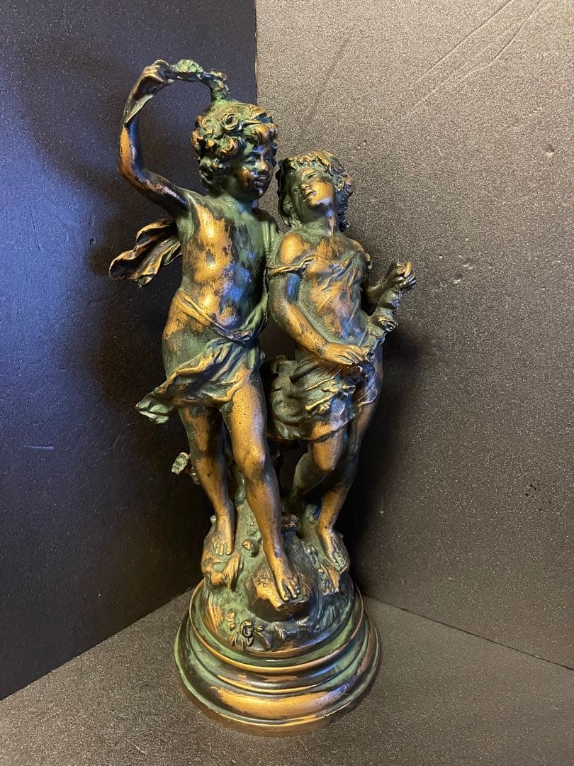 大人気　129cm イタリア製　置物 花台　天使　SELECTED by NBC