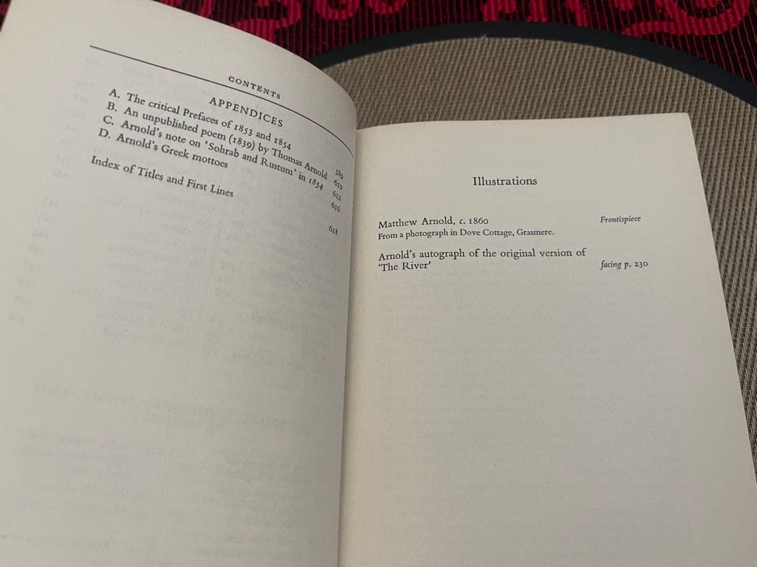 洋書 The Poems of Matthew Arnold ANNOTATED