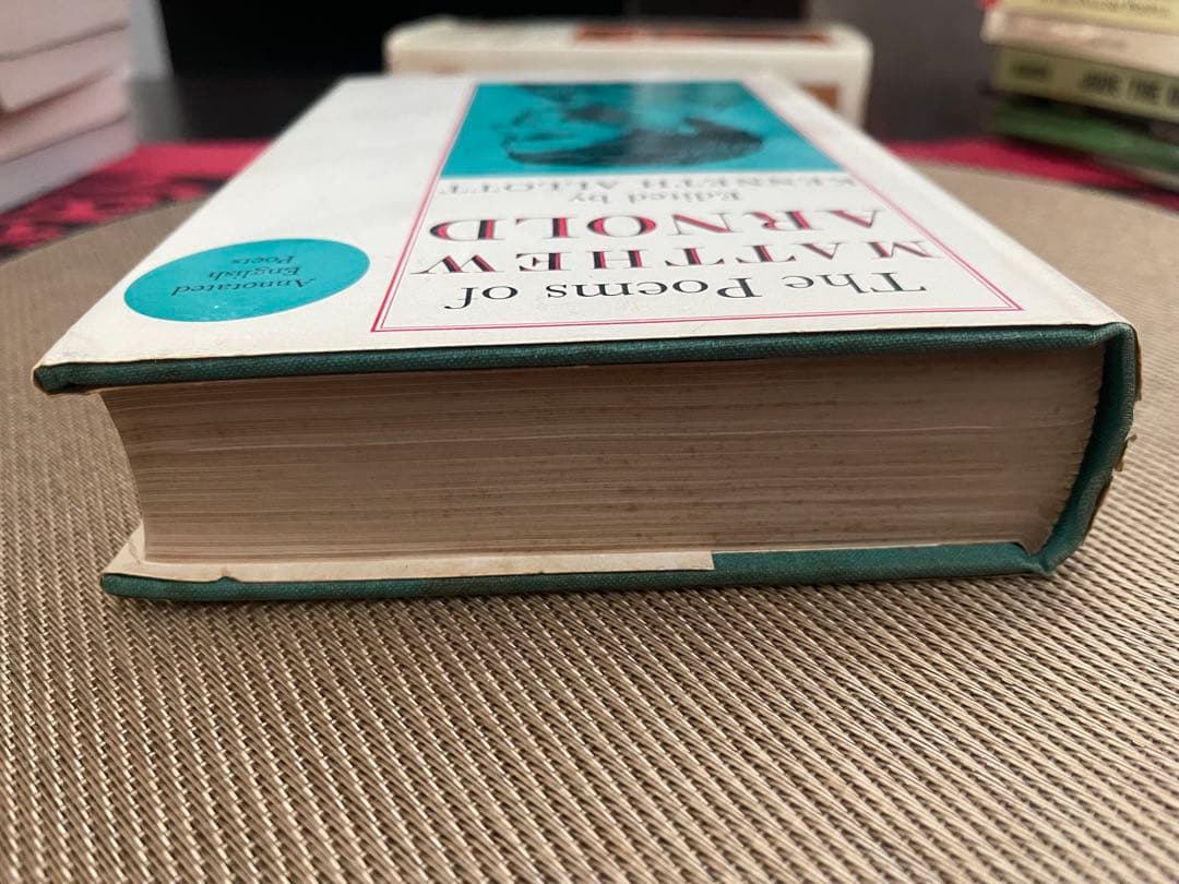 洋書 The Poems of Matthew Arnold ANNOTATED