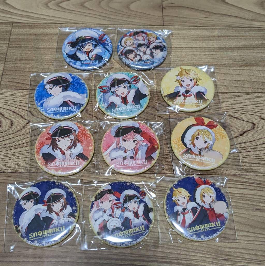 雪ミク2022缶バッジ(全11種類)