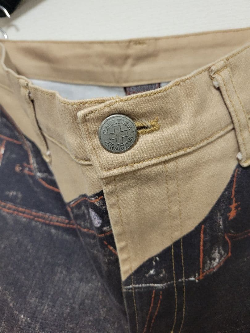 ゴルチエジーンズ トロンプルイユ パンツ