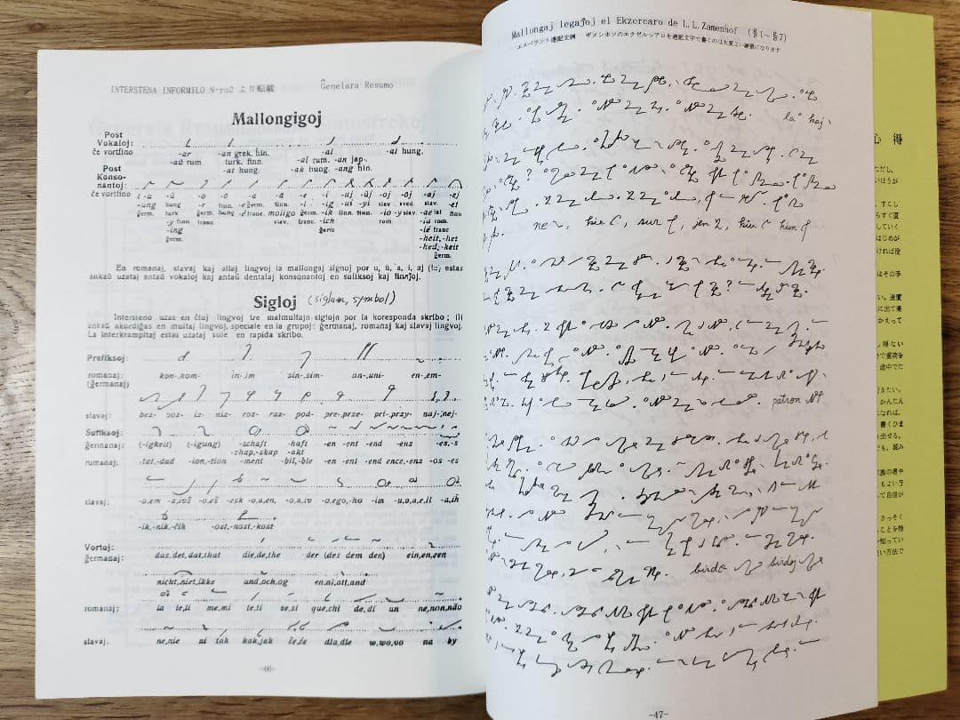 Lernolibro de INTERSTENO／インテルステノ 国際速記入門