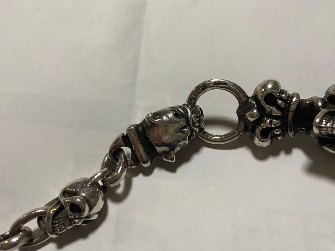 ガボールタイプ ウォレットチェーン シルバー925