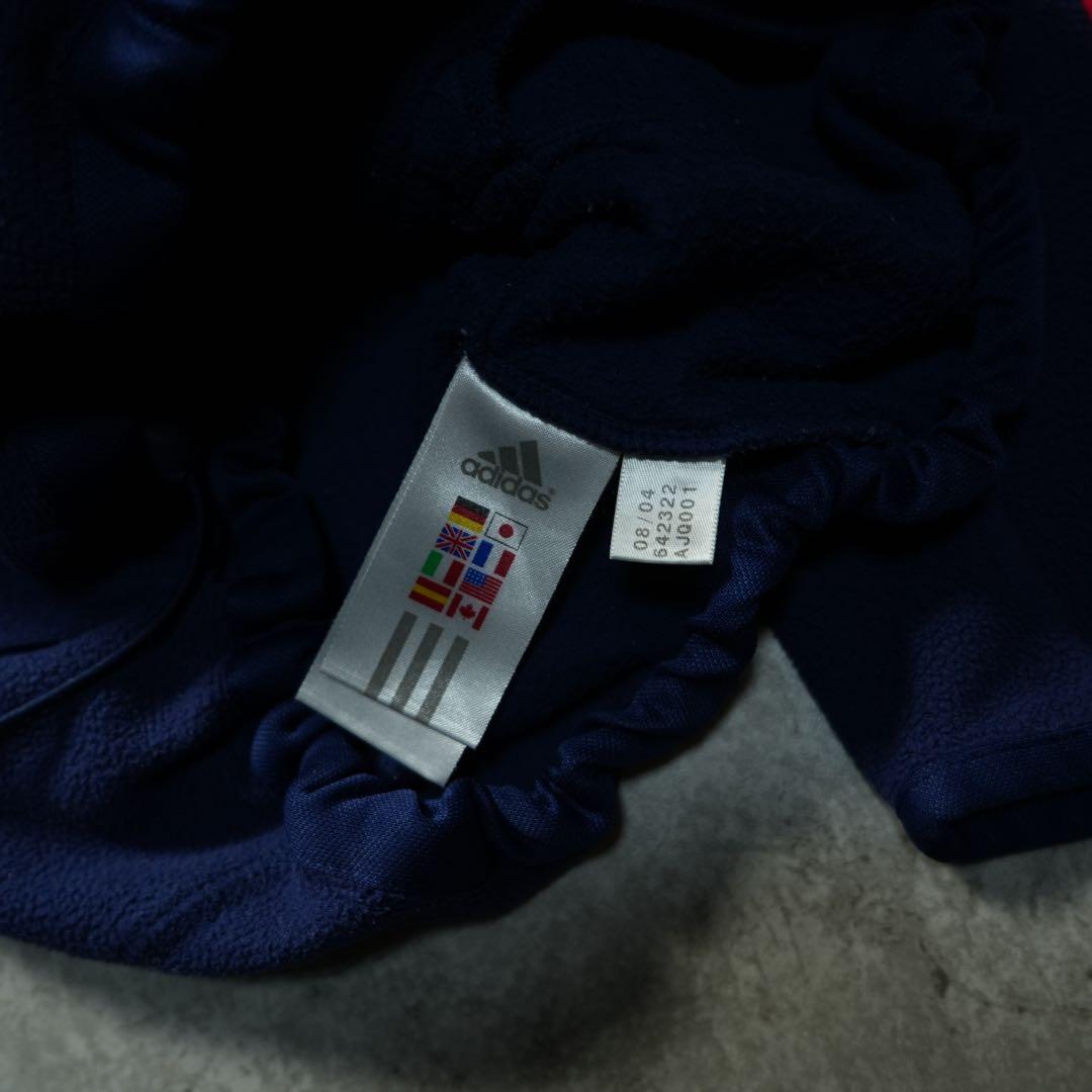 00s adidas スペイン代表 FEF ハーフジップフリース 短丈 y2k