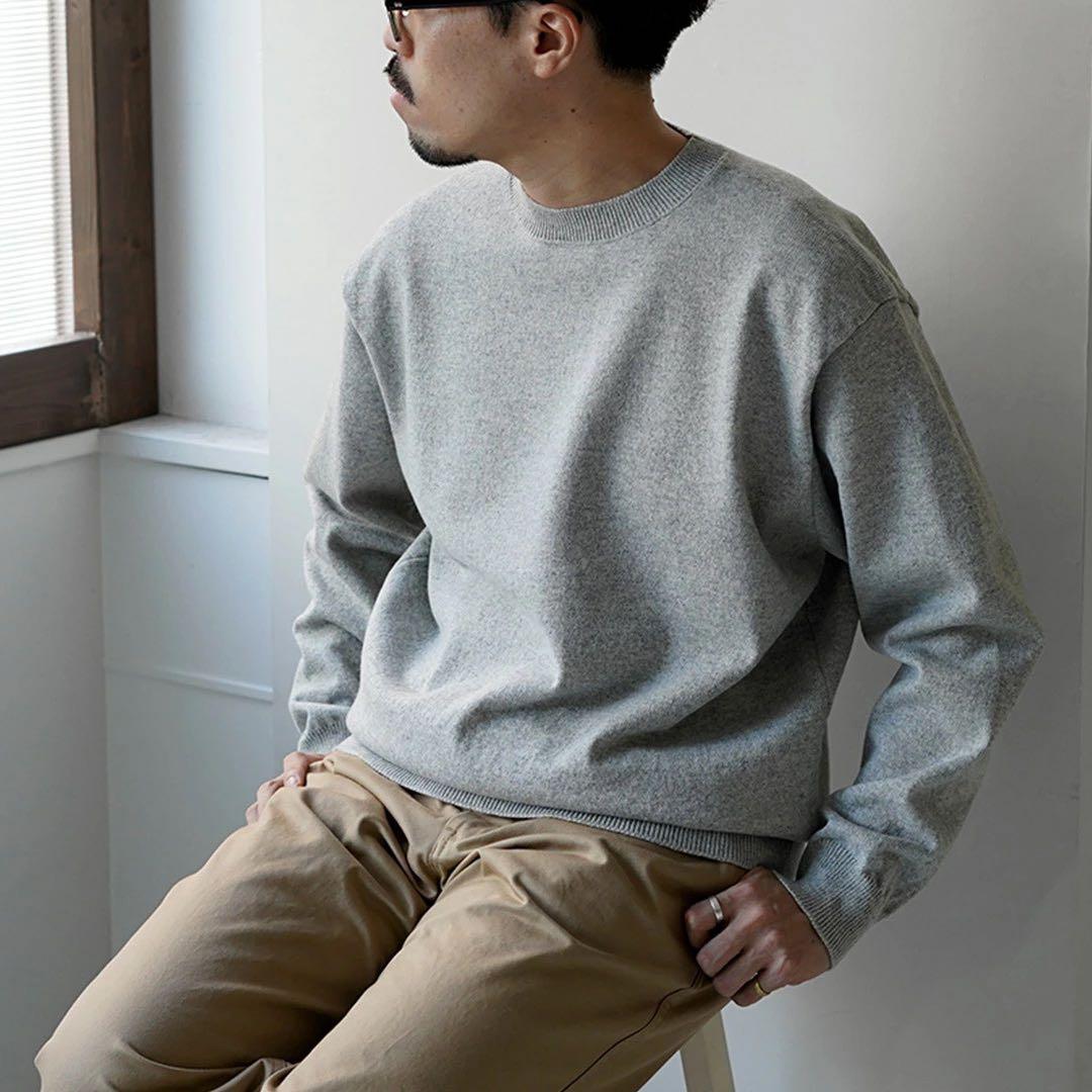 Yonetomi ヨネトミ RIGID CASHMERE SWEATER 2