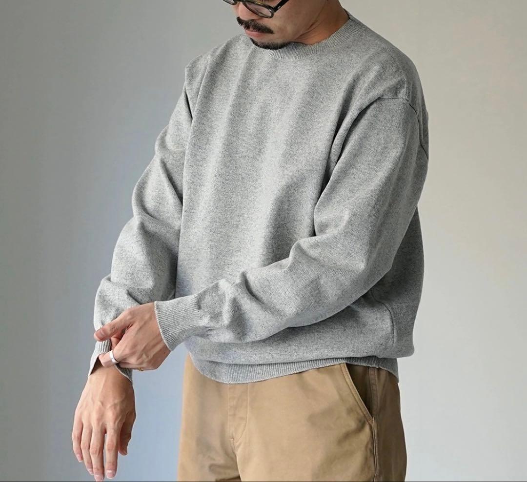 Yonetomi ヨネトミ RIGID CASHMERE SWEATER 2