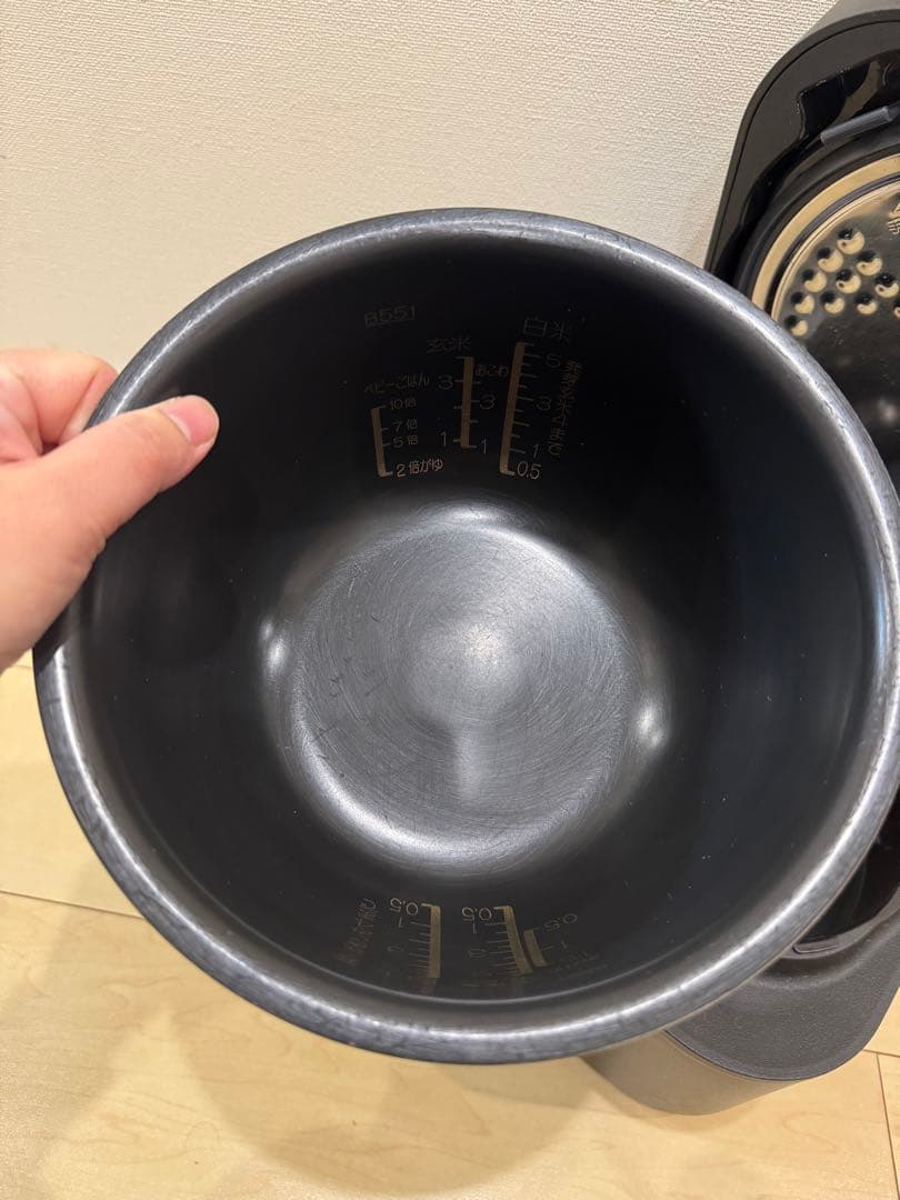 【yukichi】炊飯器 NW-SA10 ブラック　STAN.