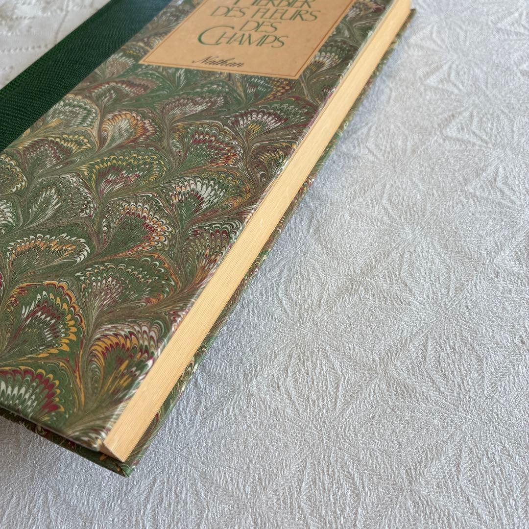 【希少・美品】1990年 美しいフランス植物図鑑　ナタン社　NATHAN
