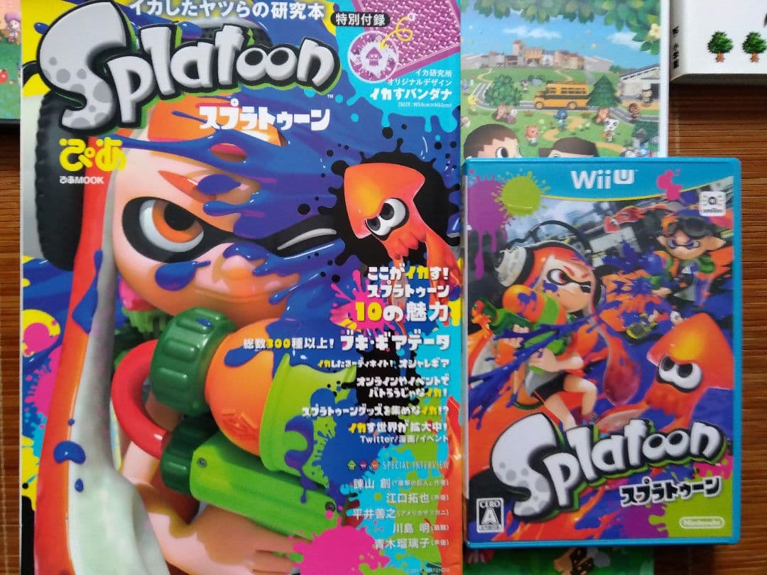 レイトン教授　Minecraft　スプラトゥーン　どうぶつの森　本いりいろセット