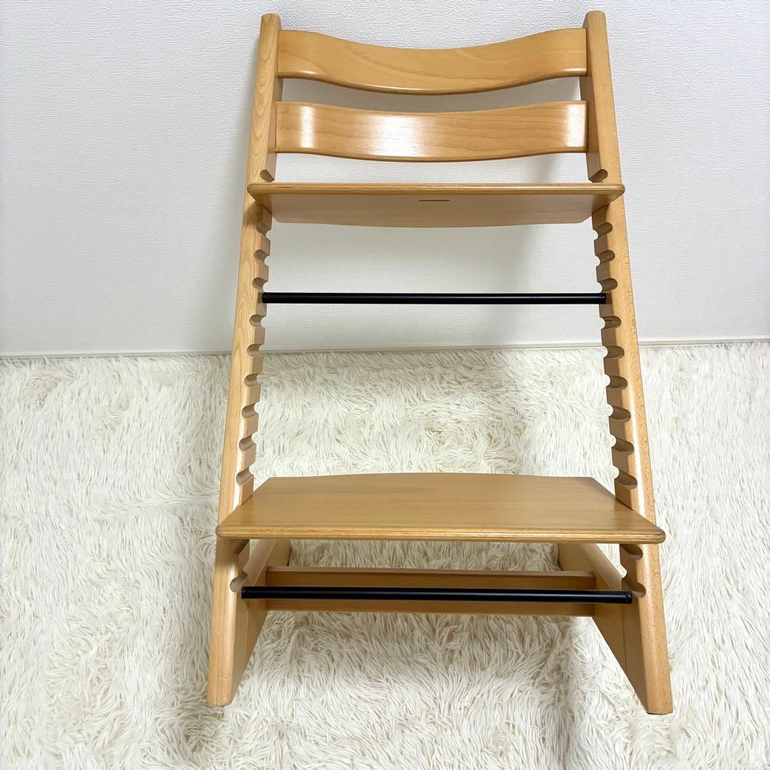 【美品✨】ストッケ トリップトラップ 新型 ナチュラル