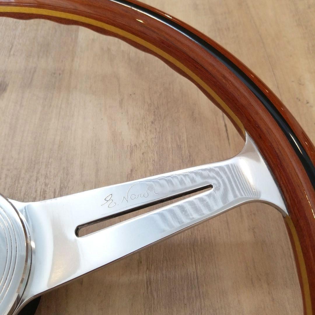 NARDI☆ナルディクラシックウッドポリッシュ/【当時物】ヴィンテージ 37Φ