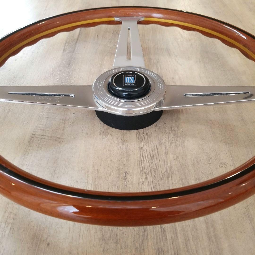 NARDI☆ナルディクラシックウッドポリッシュ/【当時物】ヴィンテージ 37Φ